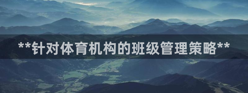 b体育必一运动网页版
