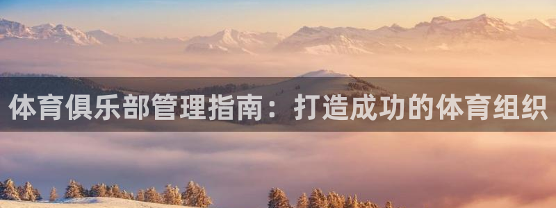 必一运动aop：体育