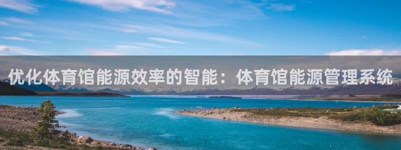 b体育官网下载入口app必一：优化体育馆能源效率的智能：体育