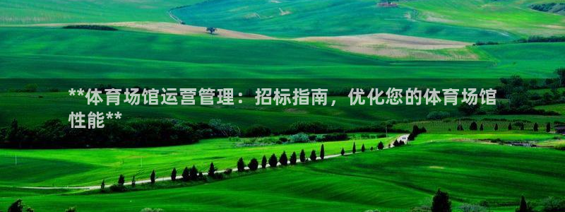 必一运动·(B-Sports)土豆：**体育场馆运营管理：招